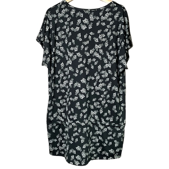 FIG CLOTHING Tunic / Mini Dress BLACK CREAM XL MADE IN CANADA - Picture 2 of 7